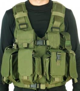 TV7711 Marom Dolphin Combatant Vest with Optional Hydration System Pouch