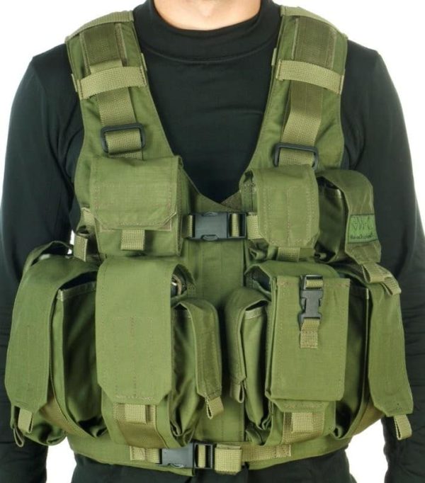 TV7711 Marom Dolphin Combatant Vest with Optional Hydration System Pouch 1