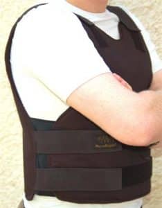 Concealable Bulletproof Vest Level III-A with SIDE protection