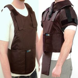 External Body armor protection level III-A with option for detachable add-ons