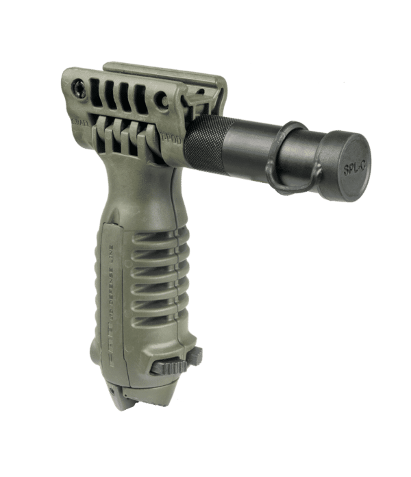 Clearance Sale! T-POD SL Fab Defense Tactical foregrip Bipod with built in tactical light 6