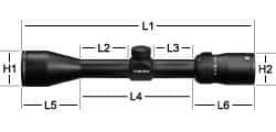 DBK-04-BDC Vortex Optics Diamondback 4-12x40 Riflescope Dead Hold BDC Reticle | 1 Inch Tube 6