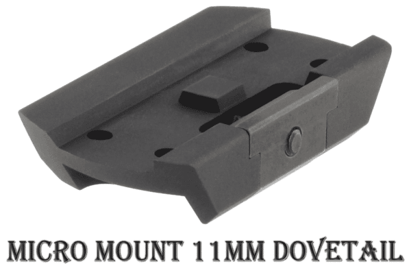 Micro T-1 Aimpoint 2MOA/4MOA Sight W/ Picatinny Mount and Bikini Rubber Lens Covers 18