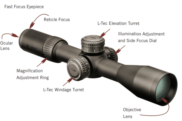 RZR-42706 Vortex Optics Razor HD Gen II 4.5-27X56 Riflescope with EBR-2C Reticle (MRAD) 3