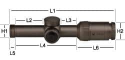 RZR-42704 Vortex Optics Razor HD Gen II 4.5-27x56 Riflescope with EBR-1C Reticle (MRAD) 6