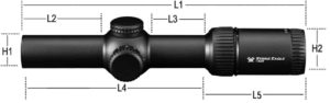 Vortex Optics STRIKE EAGLE® 1-8X24 Riflescope (SE-1824-1) 6