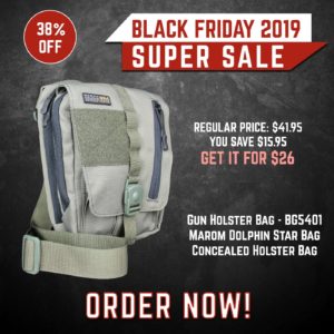 Black Friday 2019 ZFI - Gun Holster Bag - BG5401 Marom Dolphin Star Bag Concealed Holster Bag(ZFI) 3