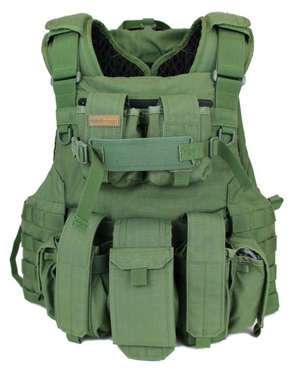 BA8063-01AV New Amran fully Modular Armor Carrier for Military Use made by Marom Dolphin (Green Color Available) 1