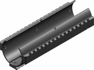 BT-21343 B&T Black 3x NAR Rails Handguard Made Of Aluminum for MP5SD