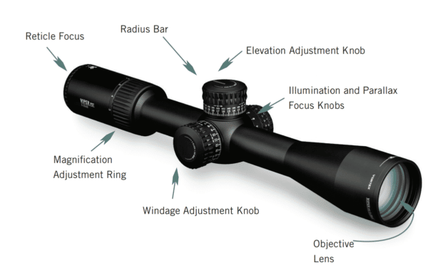 Vortex Optics PST-5258 Gen II 5-25x50 FFP Riflescope EBR-2C MRAD Reticle | 30mm Tube | Tactical Turrets 4