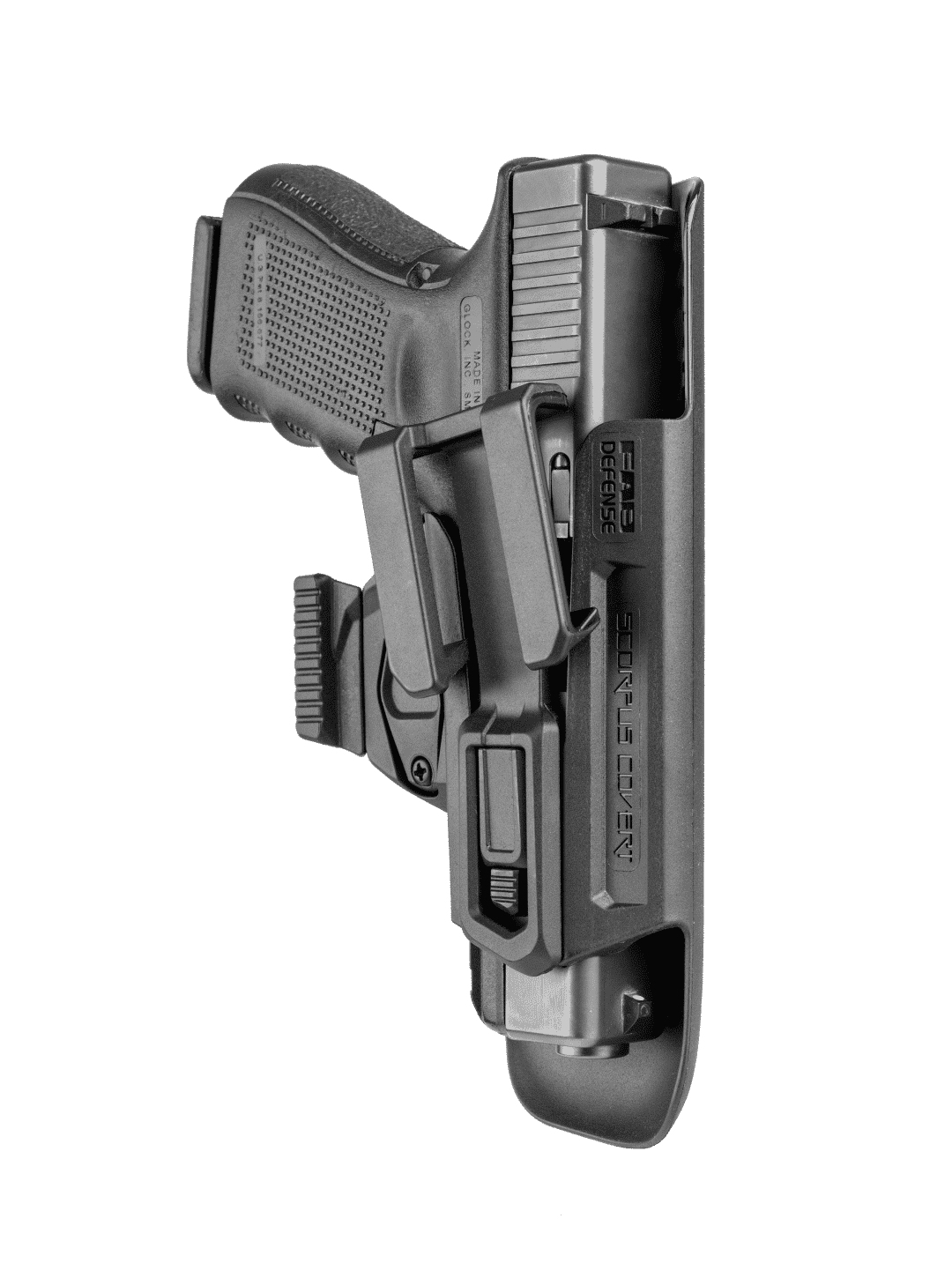 Fab Defense Glock 17 19 22 23 31 32 Level 2 Holster w/ Slimmer Design G9R M24 