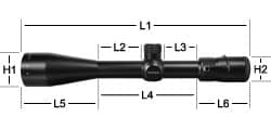 VPR-M-06BDC Vortex Optics Viper 6.5-20x50 PA Long Range Riflescope with Mil Dot Reticle 5