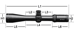 PST-416S1-M Vortex Optics VIPER PST 4-16X50 Rifle Scope - Discontinued 6