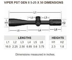 PST-5251 Vortex Optics Viper PST Gen II 5-25x50 SFP with EBR 4 Reticle (MOA) 11