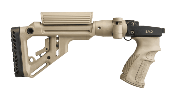 UAS-SVD Fab Defense Side Folding Buttstock With Integrated Cheek Rest for SVD 3