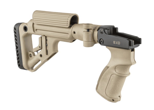 UAS-SVD Fab Defense Side Folding Buttstock With Integrated Cheek Rest for SVD 4