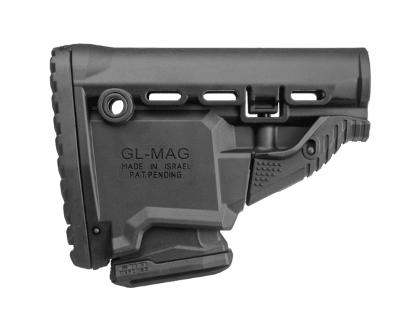 GL-MAG Fab Defense M4 Survival Buttstock With Built In Mag Carrier For 5.56 Magazines 2