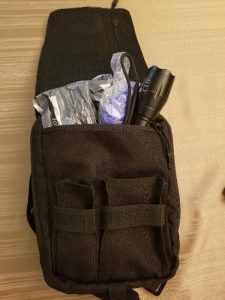 marom dolphin star gun bag holster with first aid supplies