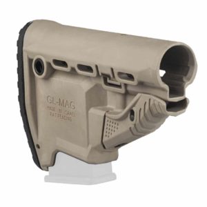 GL-MAG Fab Defense M4 Survival Buttstock With Built In Mag Carrier For 5.56 Magazines 16