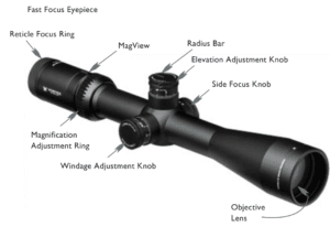 VHS-4310 Vortex Optics VIPER® HST™ 6-24x50 Riflescope with VMR-1 Reticle (MRAD)