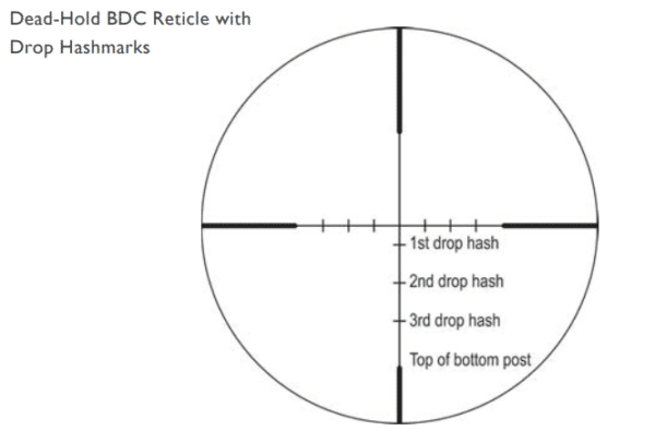 DBK-03-BDC Vortex Optics Diamondback 3.5–10x50 Rifle scope with Dead-Hold BDC Reticle (MOA) 8
