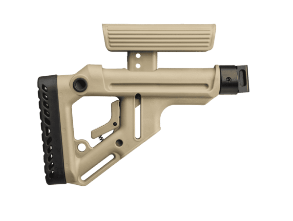Fab Defense SAIGA Tactical Folding Buttstock with Cheek Piece - UAS-SAIGA 4