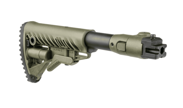 Fab Defense M4 Folding Collapsible Buttstock for AKS-74U (krinkov) - M4-AKS P 3