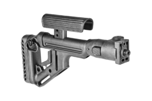Fab Defense VZ. 58 (Polymer Joint) Tactical Folding Butt Stock with Cheek Piece - UAS-VZ P