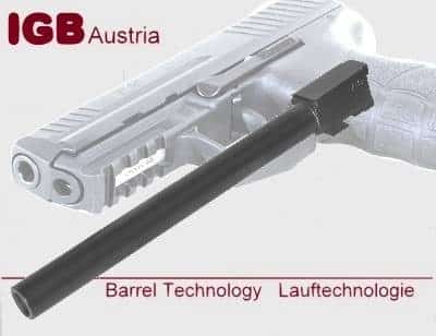 IGB Austria Custom Barrel For HK P30 - 9x19 & 9x21 Caliber 2