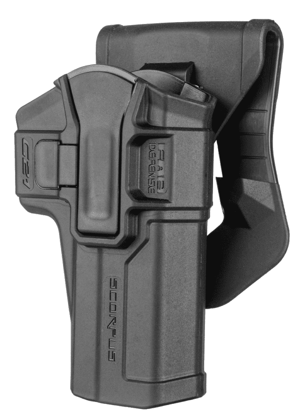 Clearance Sale! - M1 SCORPUS FAB Defense Glock 20, 21, 29, 30 Level 1 Holster (Paddle+Belt) 4
