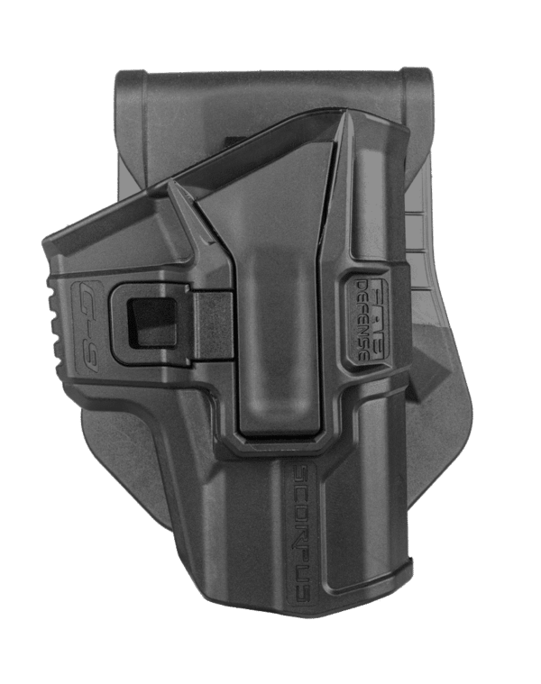 M1 G-9 SCORPUS® FAB Defense Glock 9mm Level 1 Holster (Paddle+Belt) 2