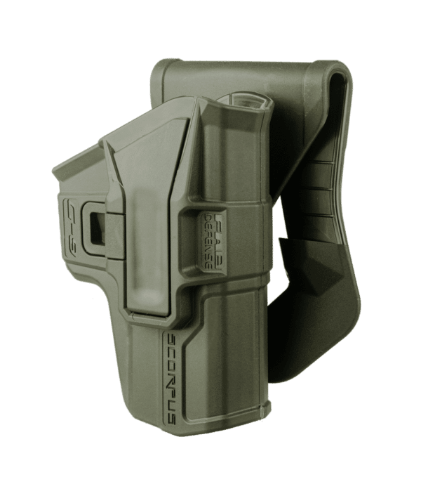 M1 G-9 SCORPUS® FAB Defense Glock 9mm Level 1 Holster (Paddle+Belt) 3
