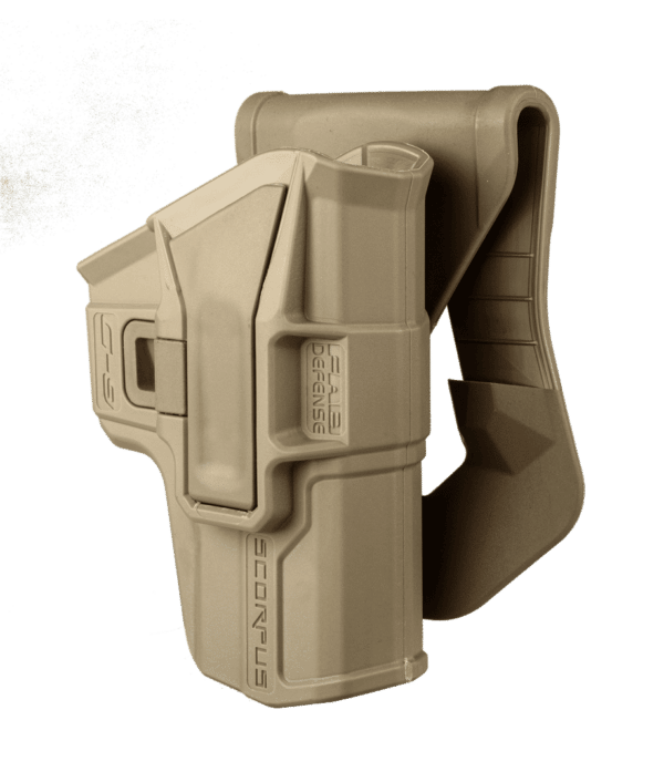 M1 G-9 SCORPUS® FAB Defense Glock 9mm Level 1 Holster (Paddle+Belt) 4