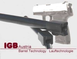 IGB Austria custom barrel for HK USP - .40S&W, 9x19, 9x21 & .357Sig