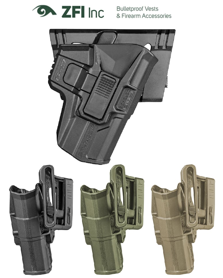 G9R MX Details about   Fab Defense Roto Holster Level 2 w/ 360 Swivel for Glock 23 31 32 