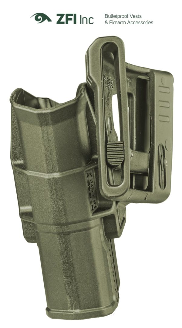 M24 Belt G-9 SCORPUS Fab Defense Glock-43 (Single Stack 9mm) Level 1/2 Retention Holster - Slim Fitting Design 3