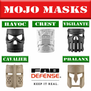 MOJO Masks Fab Defense Masks for MOJO Grip