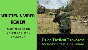 Written & Video Review: Baloo Tactical Backpack - Advanced Combat Quick Release Backpack by Marom Dolphin