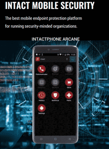 intactphone arcane - intacnt mobile security