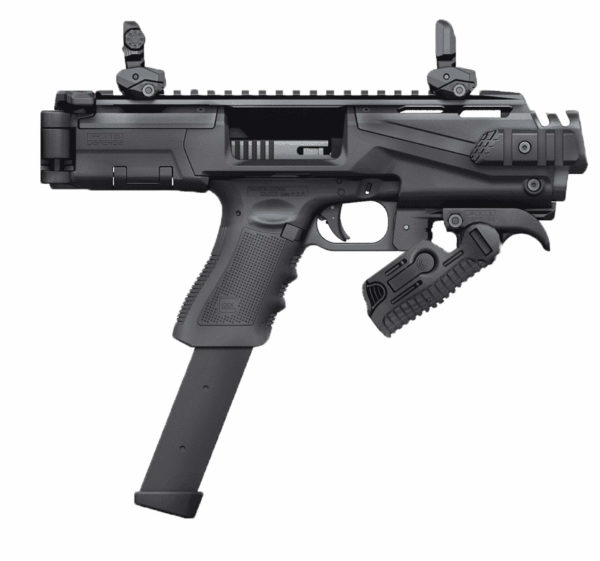 ZFI PDW Ultimate Truck Gun - NON NFA KPOS Scout w/ folding angled foregrip & safety 1