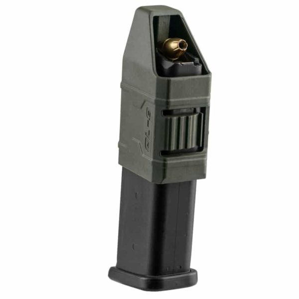Fab Defense QL-9 Single Magazine Pouch & Quick Loader for Polymer & Steel 9mm / .40 S&W Double Stack Magazines 3