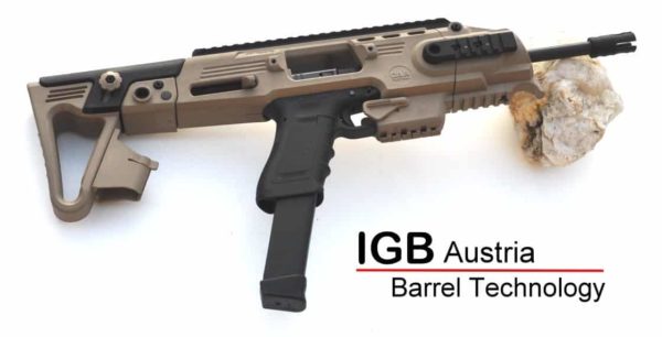 Glock Gen 5 Long Barrels 16" Made By IGB Austria - Match Grade Hexagonal 16" Threaded Barrel for .40S&W Calibers 5