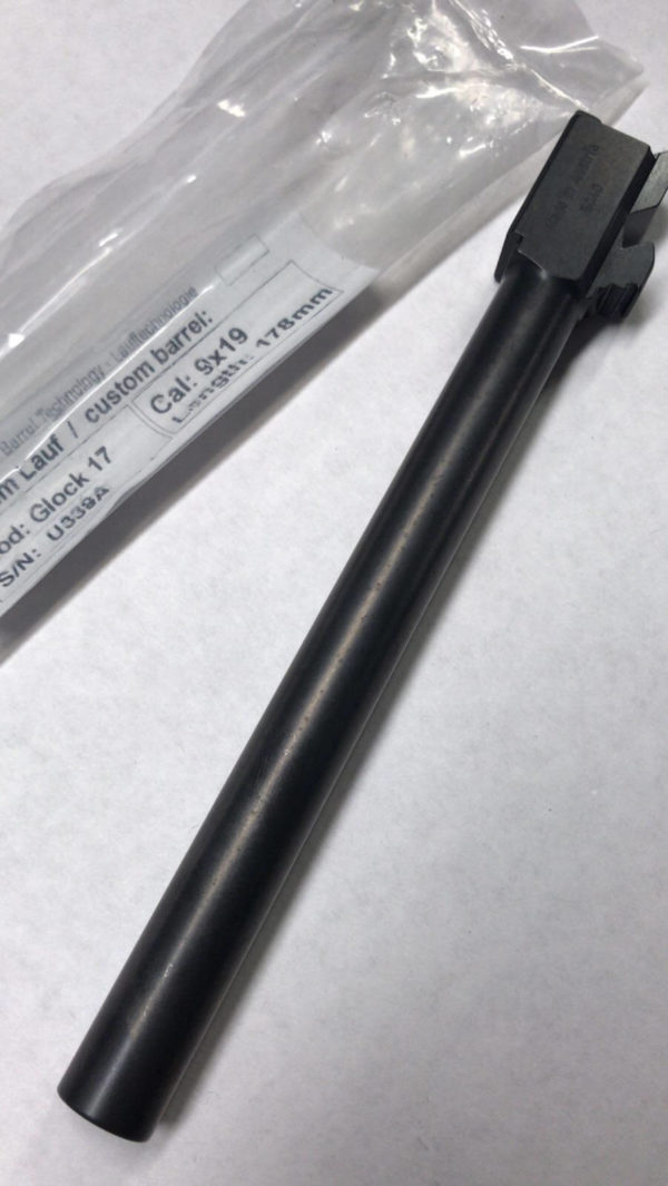 Glock Gen 5 Threaded & Fluted Barrel Standard Length Made By IGB Austria – Match Grade Polygonal Profile for 9x19, 9x21, 9x25 And .357 Sig 6