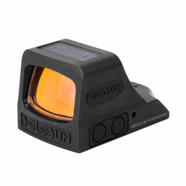 Holosun HE508T-GR X2 Green Dot / Circle Dot Reflex Sight With Solar Panel and Titanium 8