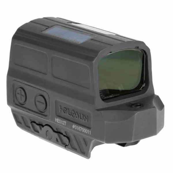 Holosun HE512T-RD Red Dot / Circle Dot Reflex Sight With Solar Panel and Titanium 5