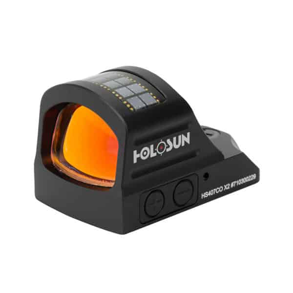 Holosun HS407CO X2 Red Dot / Circle Dot Reflex Sight With Shake Awake 1
