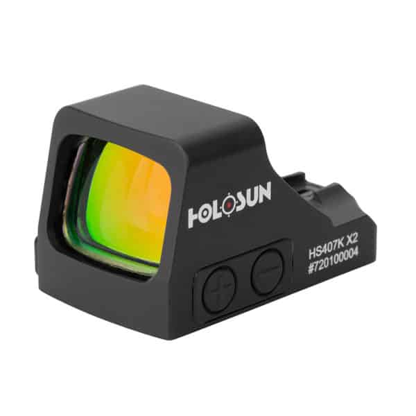 Holosun HS407K X2 Red Dot / Circle Dot Reflex Sight With Shake Awake 1