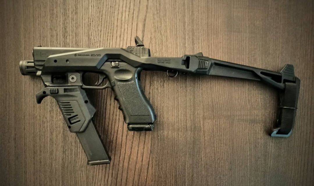 Recover Tactical MG9 Magazine Holder & Angled Foregrip (NonNFA