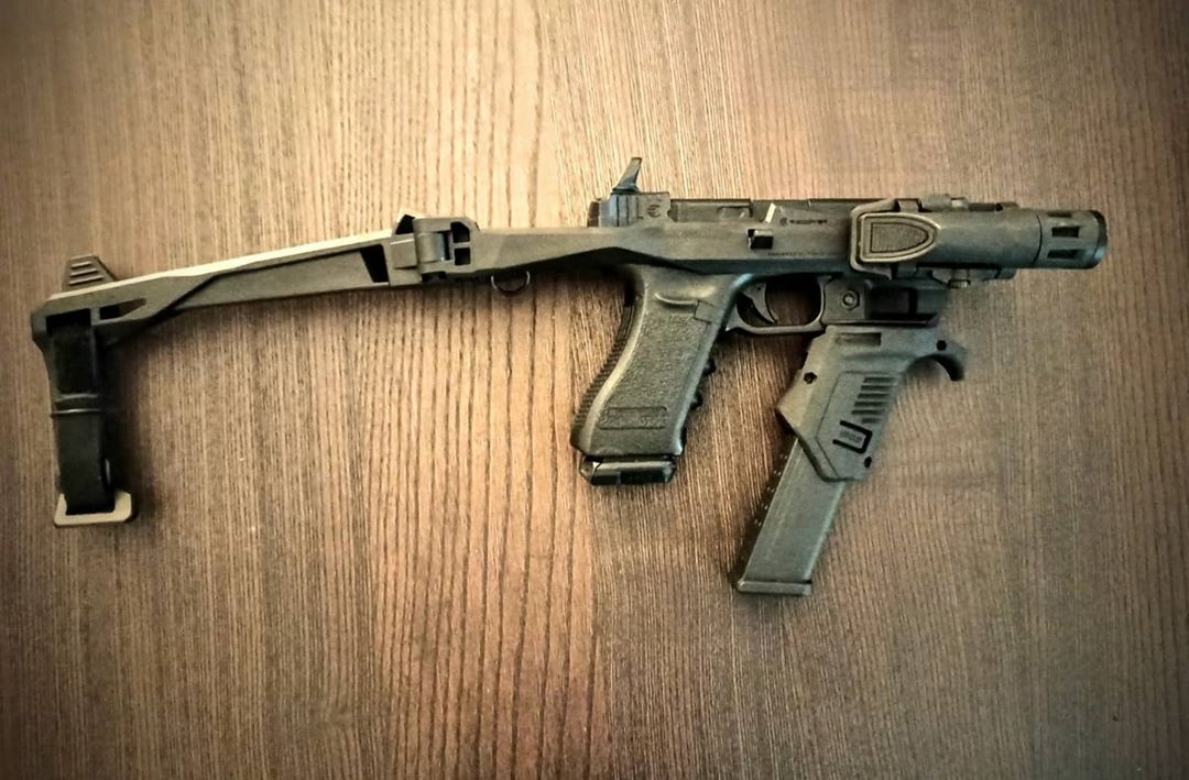 Recover Tactical MG9 Magazine Holder & Angled Foregrip (NonNFA