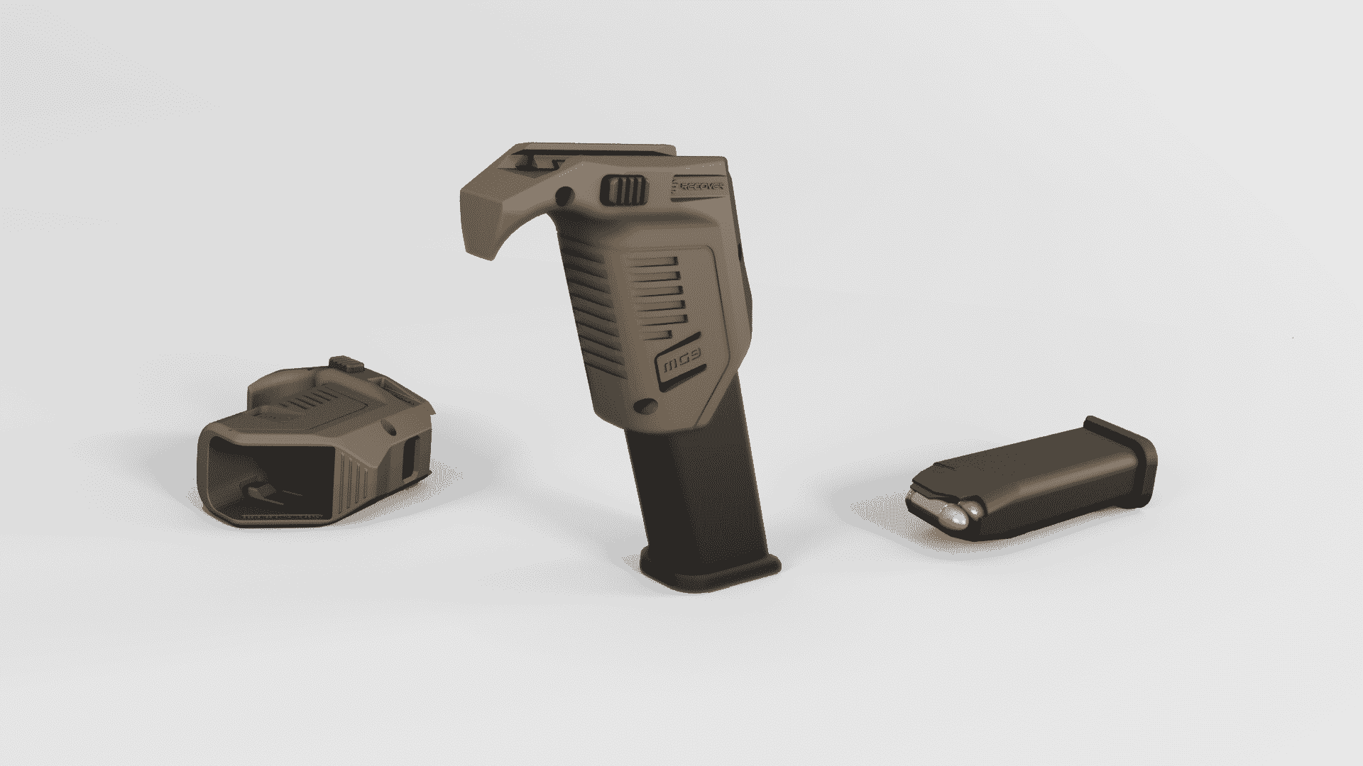 Recover Tactical MG9 Magazine Holder & Angled Foregrip (NonNFA